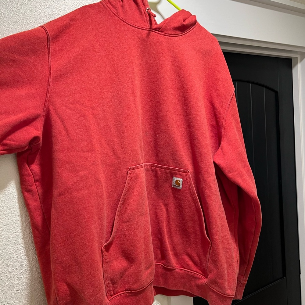 Carhartt Men's Vibrant Red Hoodie